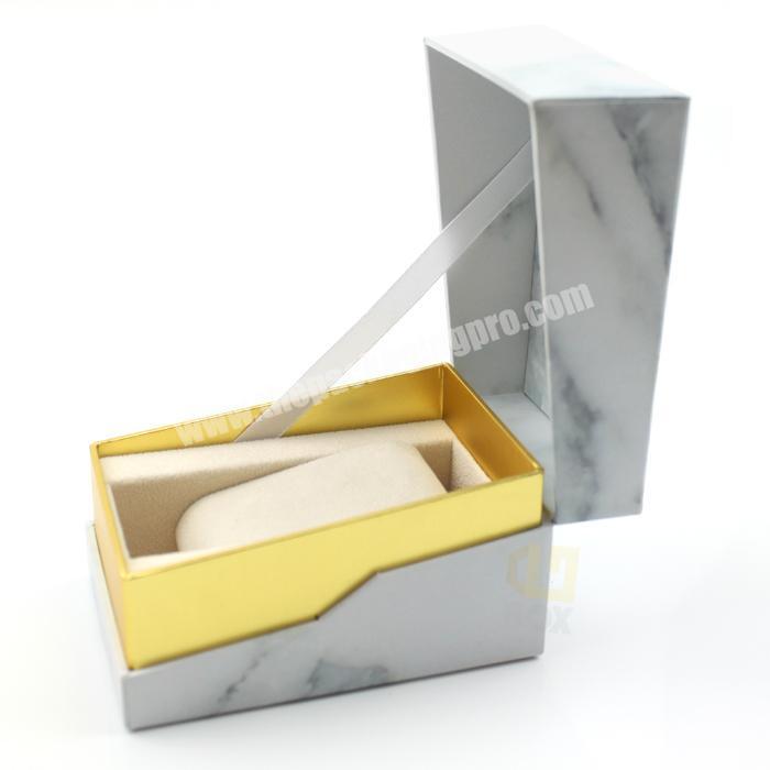 Rigid Fancy Personalized Watch Gift Packaging Box Pillow Luxury