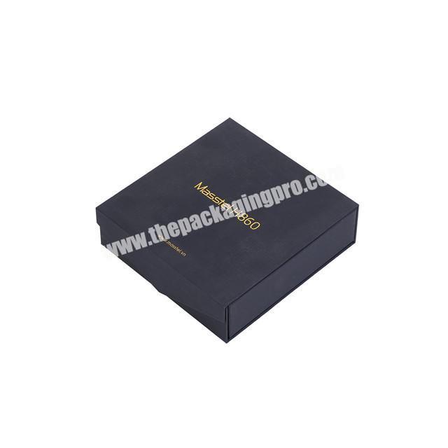 rigid matte cardboard packaging magnetic flap box