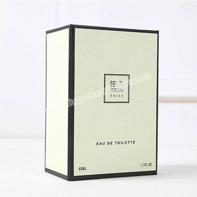 rigid paper perfume box luxury packaging