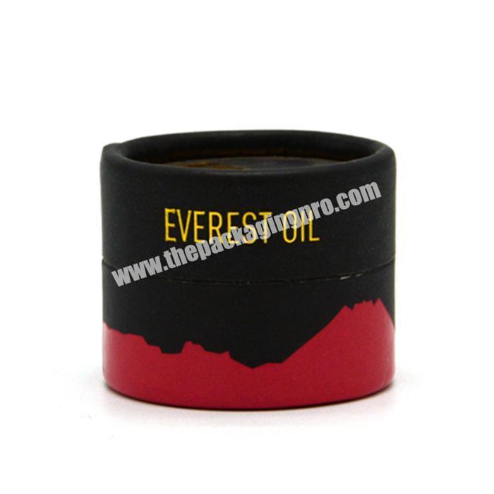 rolled edge biodegradable paper tube large round cardboard gift boxes round packaging boxes for soap