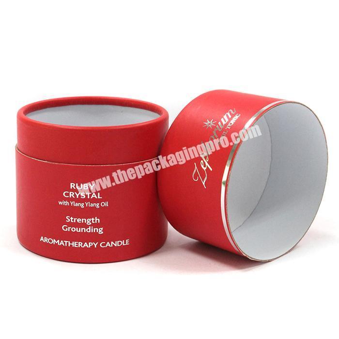 rolled edge paper can tube cylinder paper box round cardboard boxes
