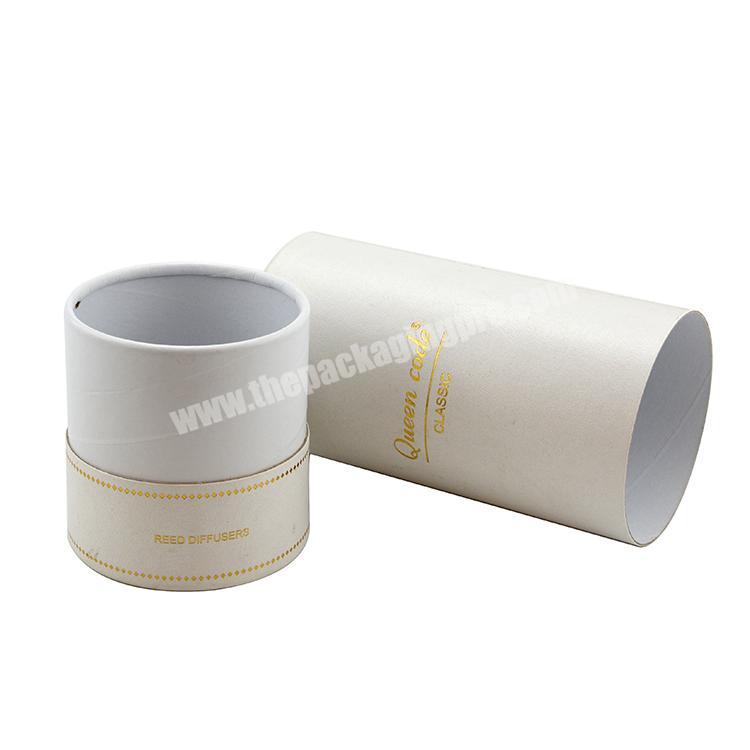 rolled edge paper core tube wholesale cardboard boxes cylindrical cardboard box for cosmetic