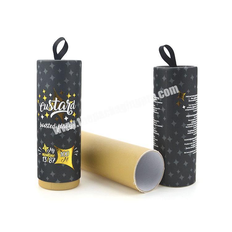 round cardboard tube perfume tube packaging cylinder round box packaging