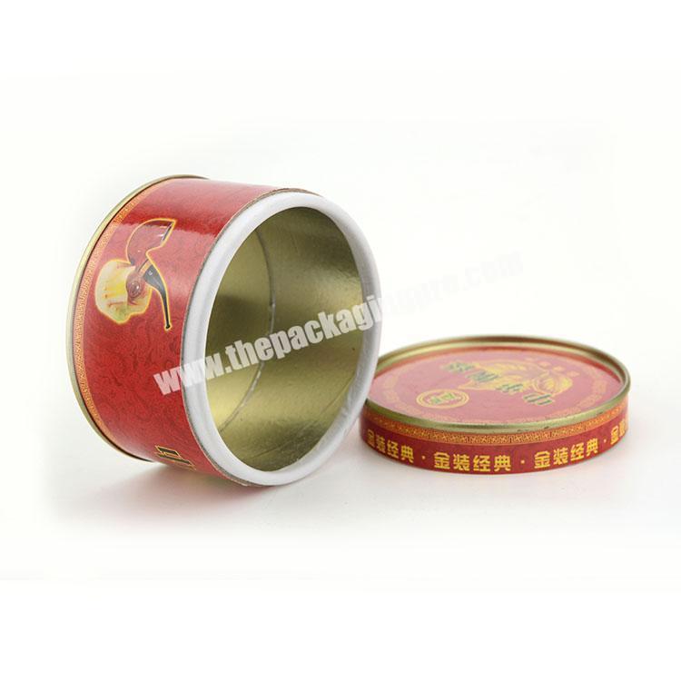 round cylinder box custom cardboard tube paper tea canister