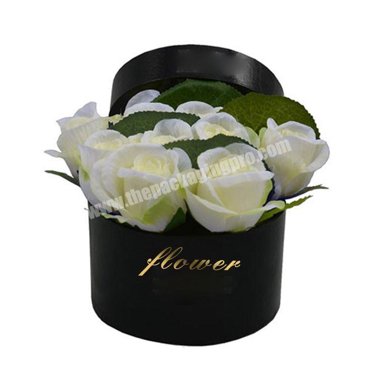 round flower box luxury round cardboard tube cylindrical packaging box