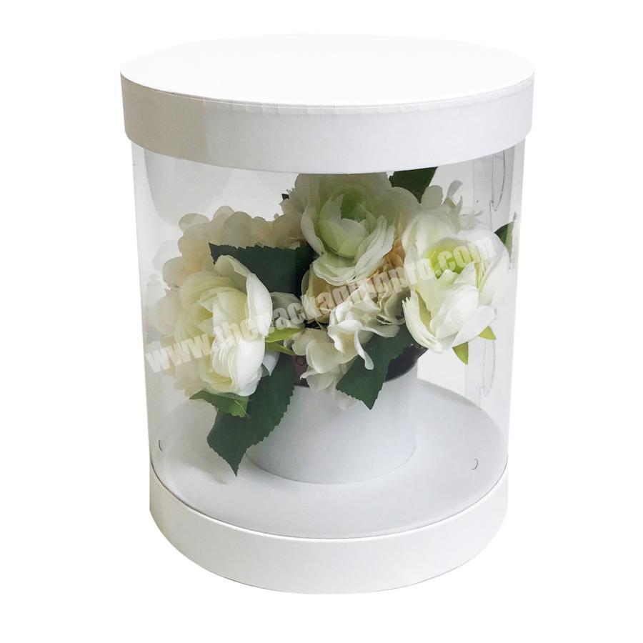 Round flower box