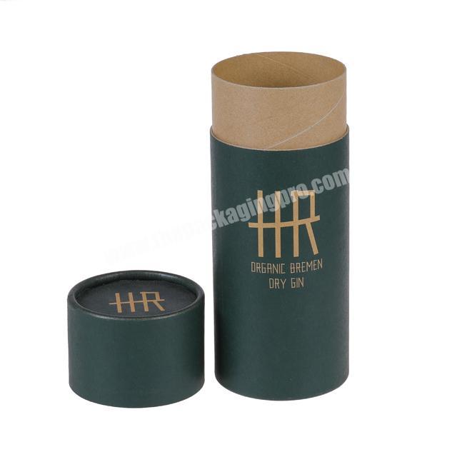 round luxury cardboard tube gift box t shirt wholesale packaging