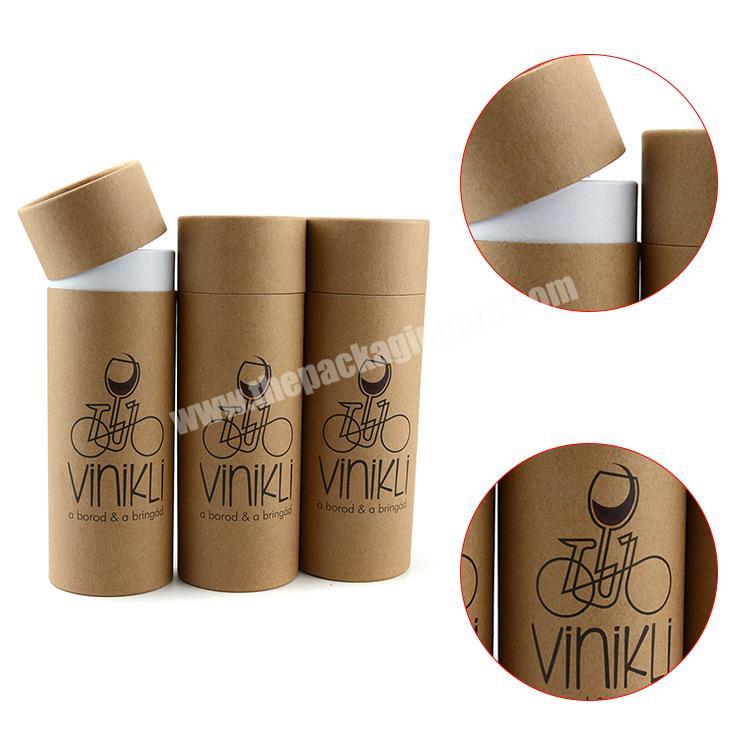 Round paper tube packaging design cardboard craft boxes