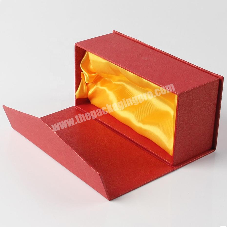 Satin lined custom design printed paper tea storage magnetic gift boxes wholesale