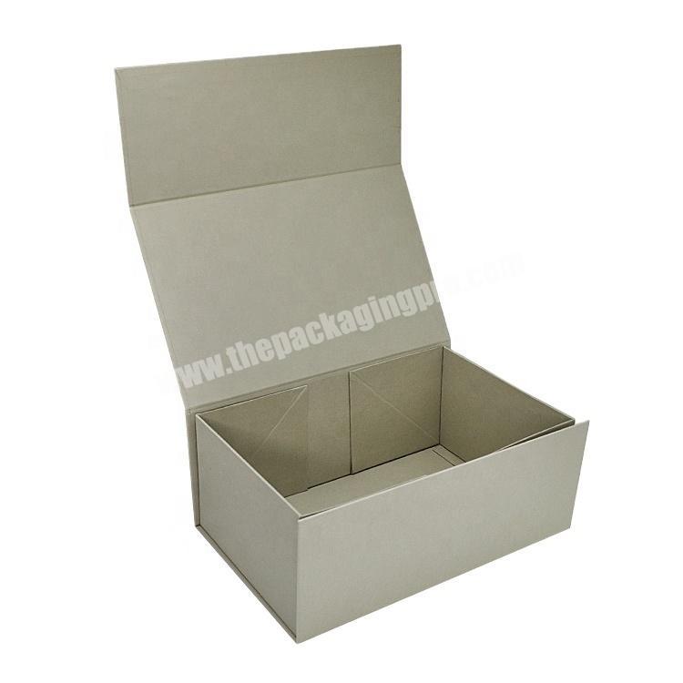 Save Your Freight Cost Custom Brand Printed Luxury Cardboard Folding Gift Box With Magnetic Closure