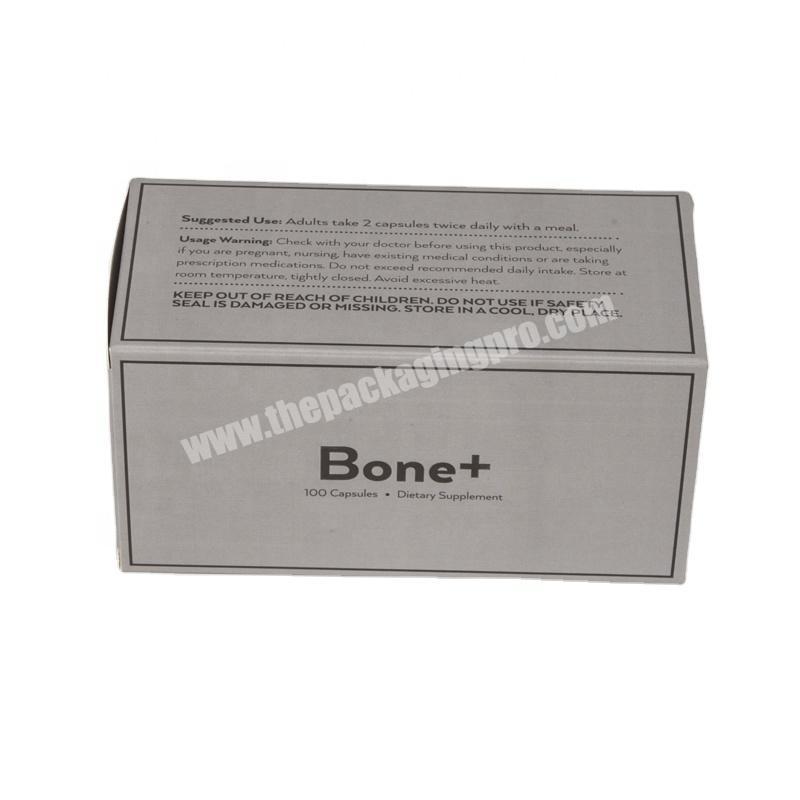 SC China factory cheap foldable paper packaging customized box