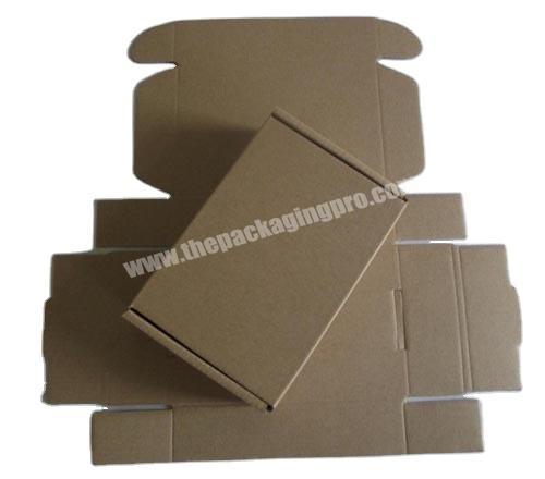 SC Factory custom made paper folding corrugated shipping packaging box