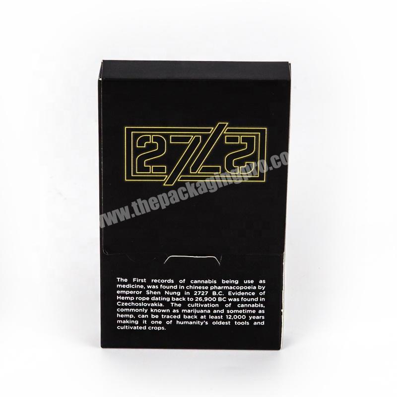 SC Fashion China OEM Wholesale Cigarette Box Packaging Box