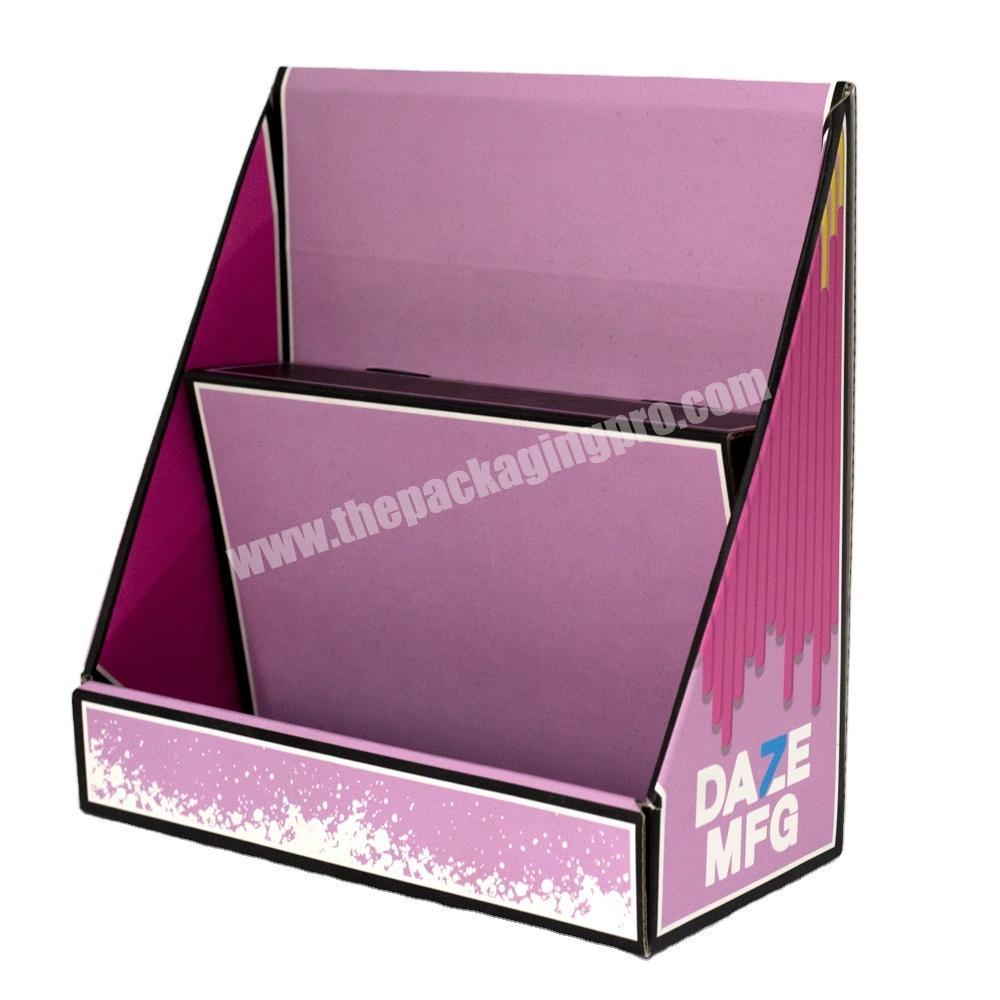 SC Full color printing Custom Made Counter Display Corrugated Packaging Box