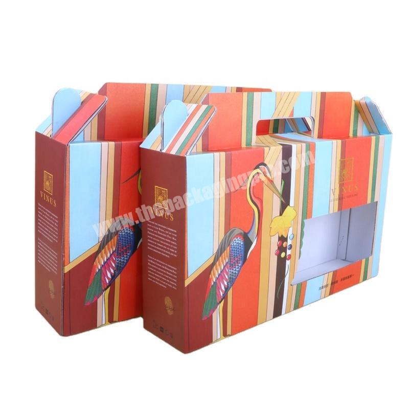 SC Hot selling custom corrugated paperboard packaging cardboard gift box