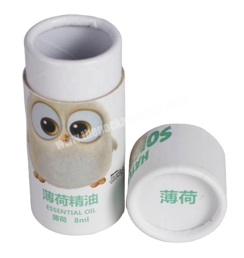 SC Luxury Design Custom Printed Cardboard Round Paper Tube Cylinder Gift Packaging Box