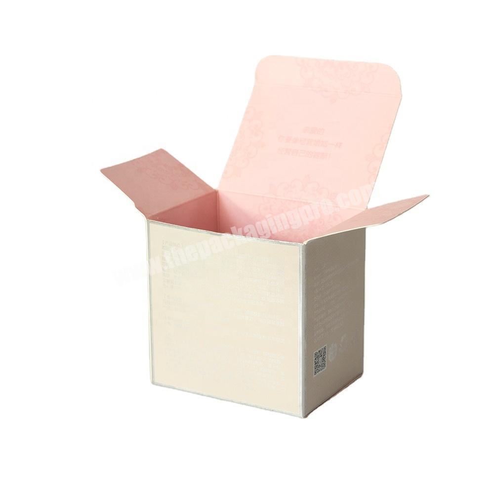 SC Top Quality Custom Logo Printing Paper Packaging Cosmetics Cardboard Box