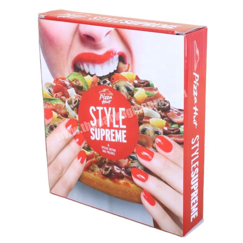 SC Top Selling Custom Printed Corrugated Board Pizza Packaging Box