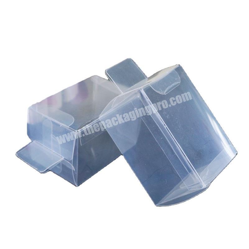SC Wholesale cheap price plastic transparent clear pvc packaging box