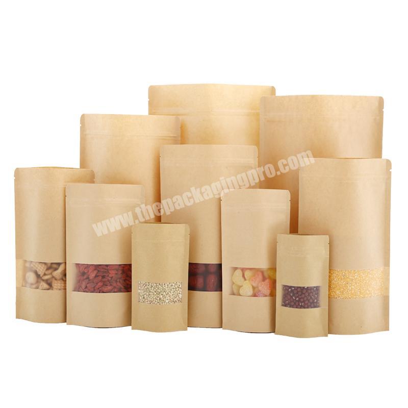 Seal Paper Bag Sealable Pouch Packing Customize Stand up Pouch