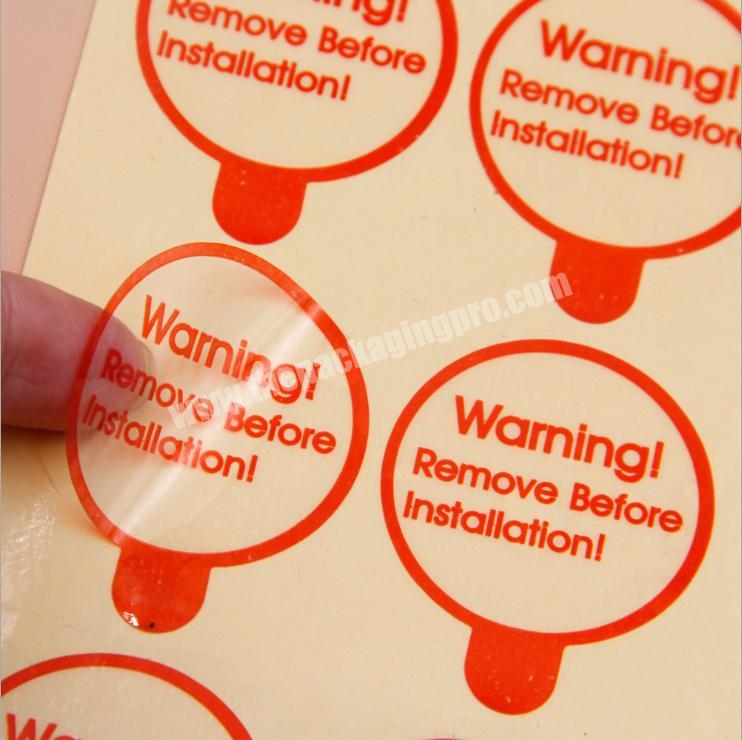 self adhesive sticker paper label sticker custom packaging sticker