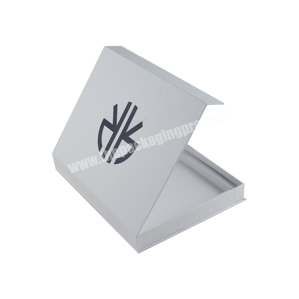 Senior hot stamping logo rigid cardboard gift boxes for designer Shawl, Luxury ladies shawl paper packaging boxes