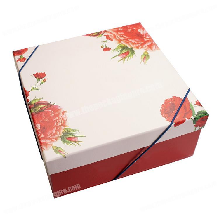 Shenzhen Maxcool rigid cardboard custom printing cube shape two piece  shoe box style gift packaging boxes