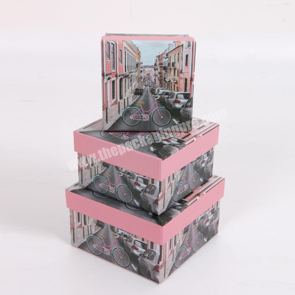 Shihao 2269 customized gift boxes square shape box