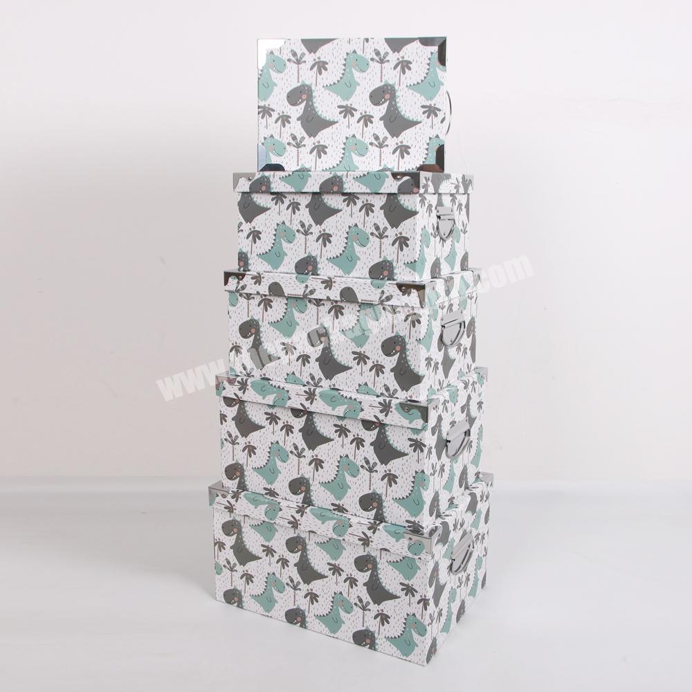 Shihao 908 Paperboard Gift Box With Metal Corner