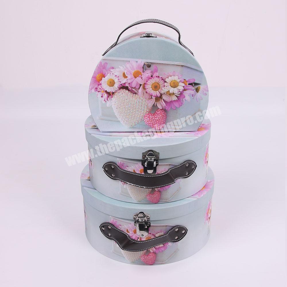 Wholesale Shihao Fancy Suitcase Packaging Boxes For Baby Clothes