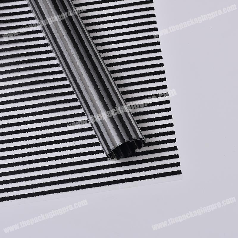 Shinewrap  Wholesale   New  Custom Plastic waterproof   Wrapping paper  and  roll   For Gift & Flower Packing