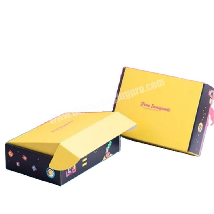 shipping boxes custom logo box clothing packaging boxes