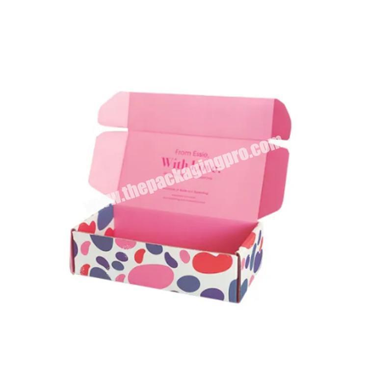 shipping boxes custom logo box packing clothing packaging boxes