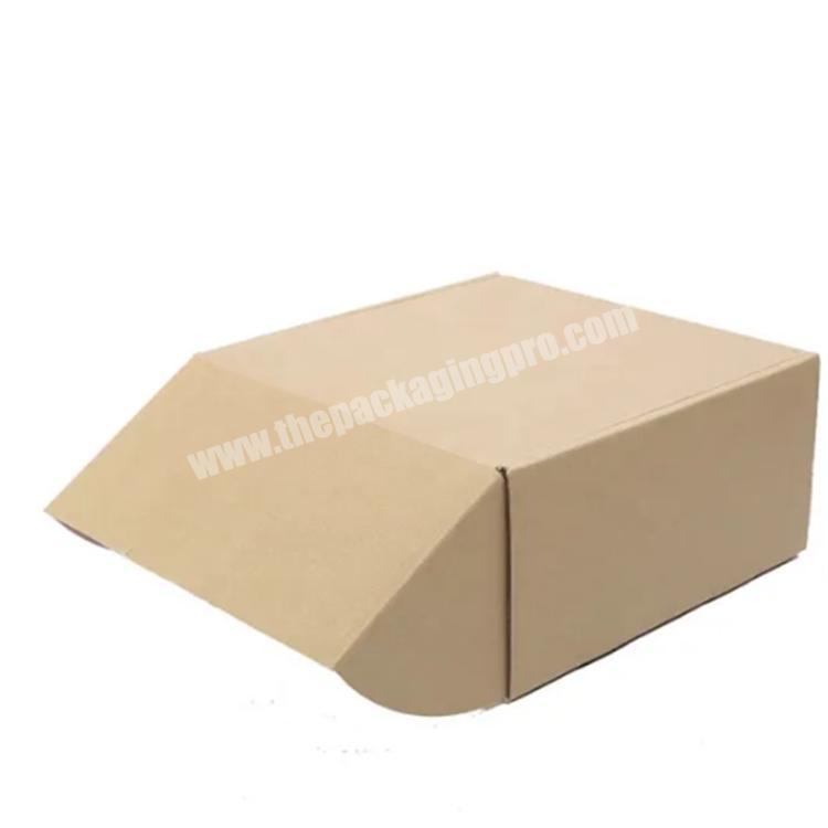 shipping boxes custom logo brown shipping box packaging boxes