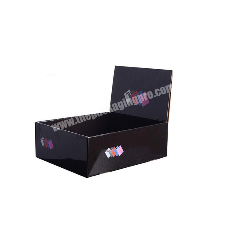shipping boxes custom logo cardboard display rack paper folding candy box