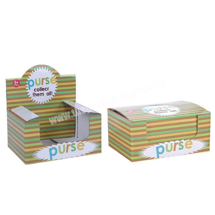 shipping boxes custom logo pop cardboard box display folding paper box