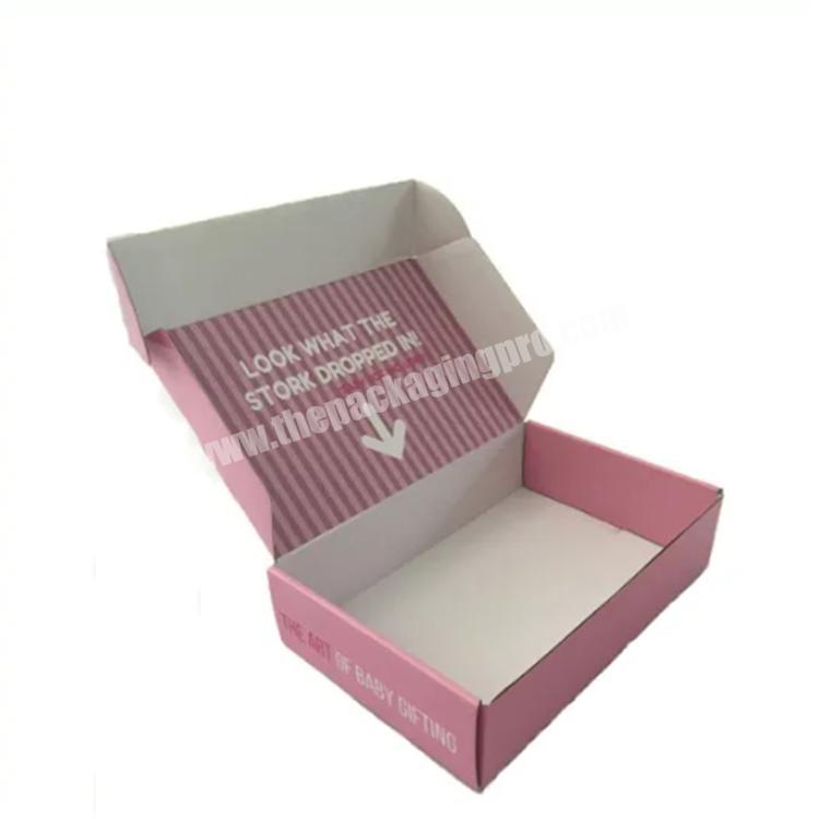 shipping boxes custom logo shipping box for clothing packaging boxes