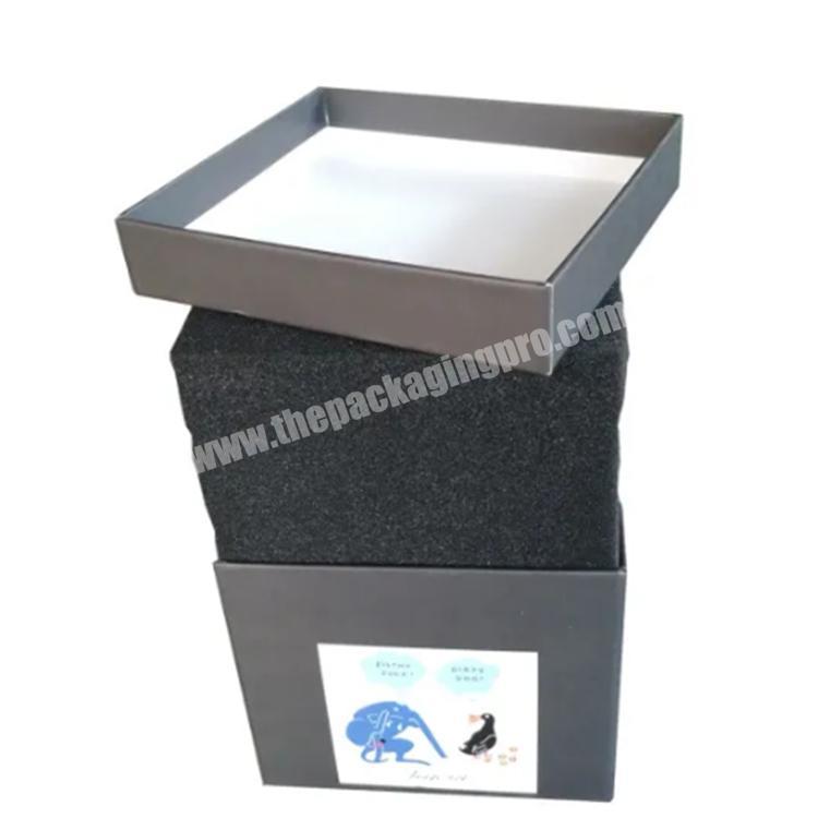shipping boxes gift box with lid and bow custom packaging box
