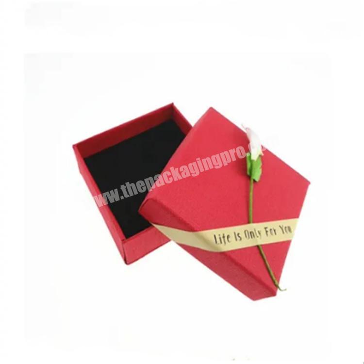 shipping boxes pink plain gift box with lid custom packaging box