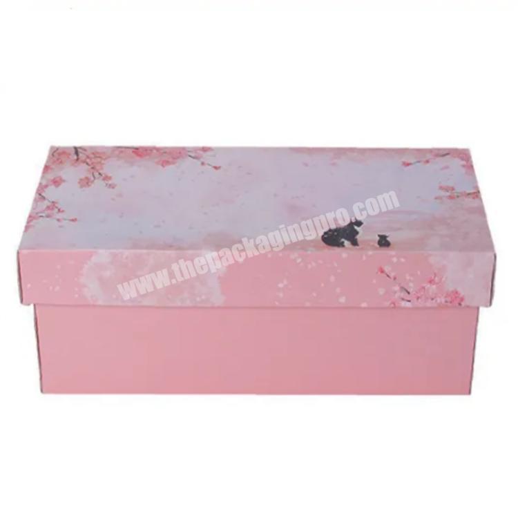 shipping boxes wood gift box with lid custom packaging box
