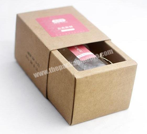 Shipping Hot Sale Multipurpose Drawer Kraft Packaging Paper Box