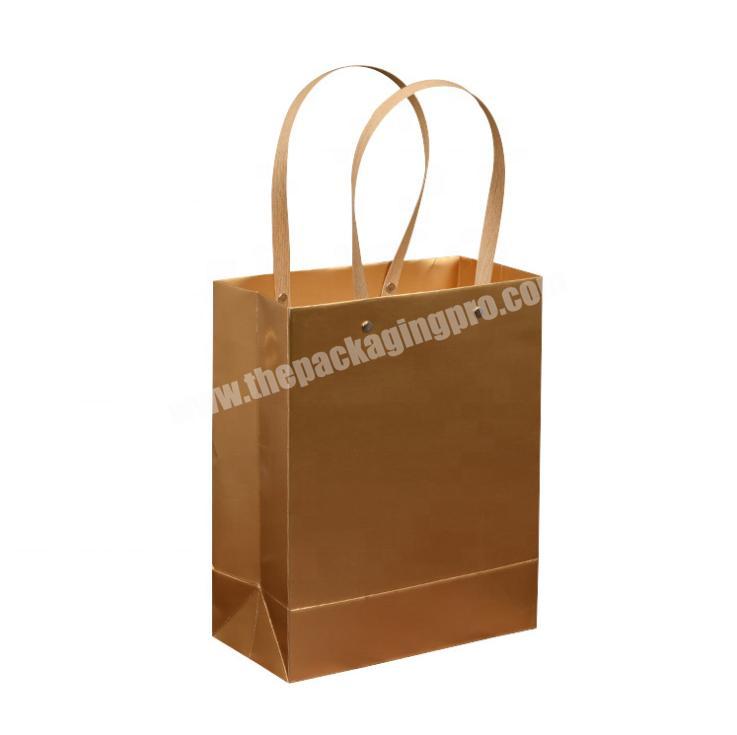 Silver special paper bag fashion clothing shopping paper bag handbag custom logo