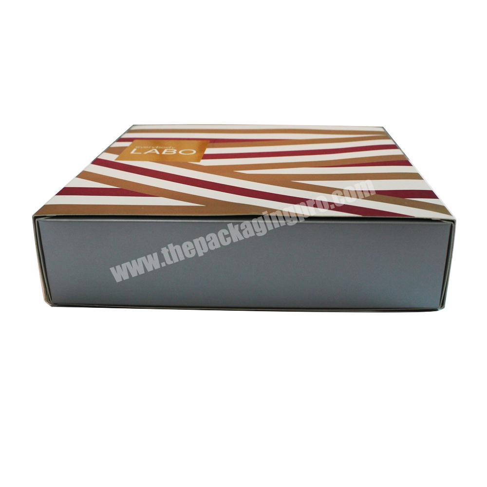 Slide open boxes partition gift box with drawer divider