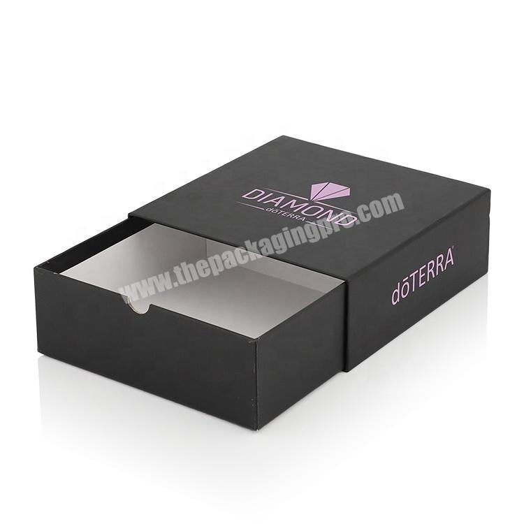 Sliding Jewelry Paper Gift Cardboard Drawer Boxes