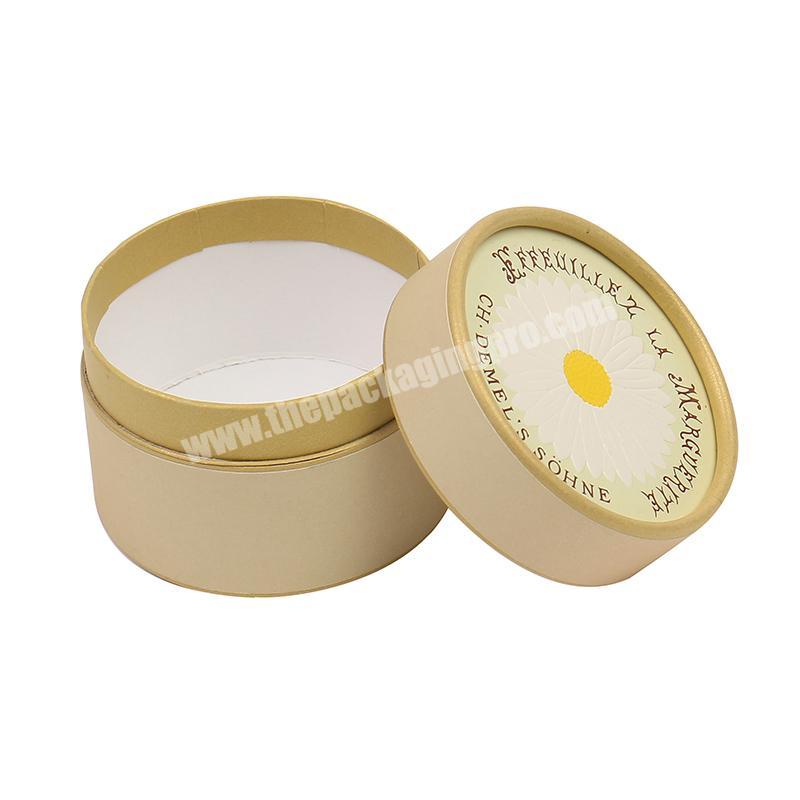 Small Cardboard Gift Round Packaging Paper Tube Box