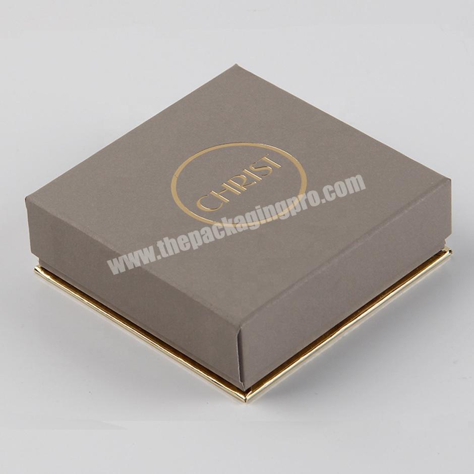 Small cardboard jewelry packaging bead bracelet box with logo