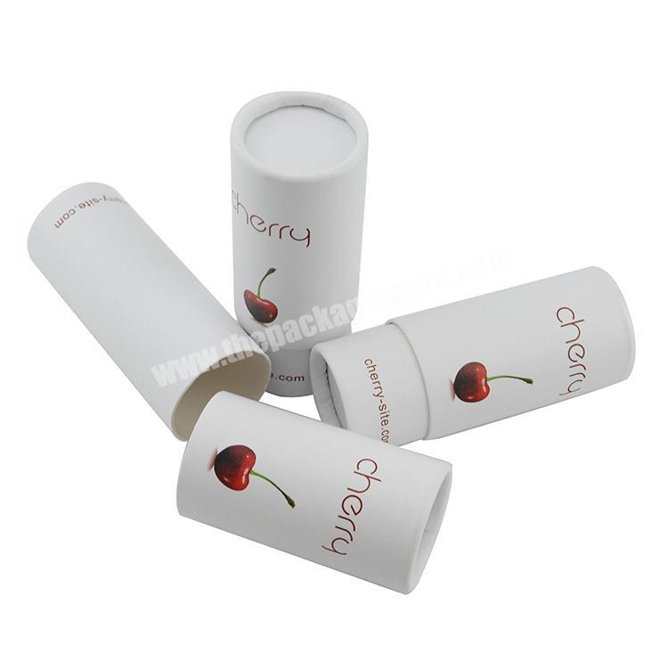 Small cardboard tube custom design round paper packaging can