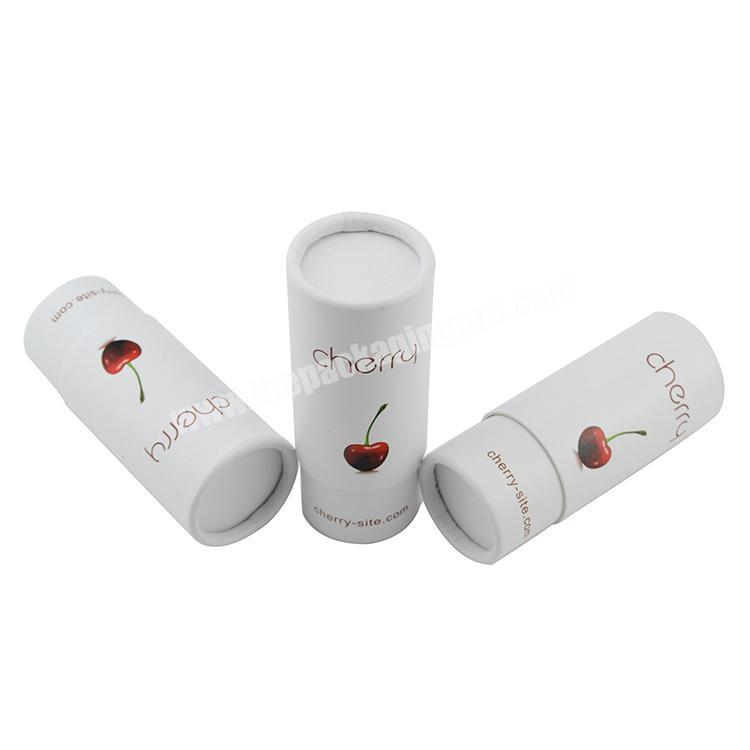 Small cardboard tube custom design round paper packaging can