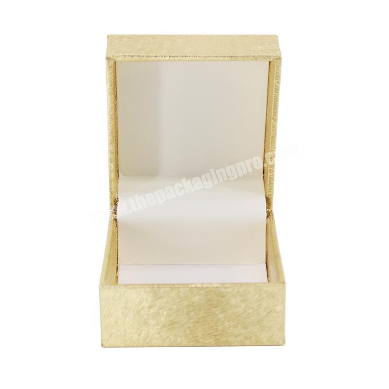 Small custom luxury gift packaging jewellery case mini ring storage organizer jewelry gift box
