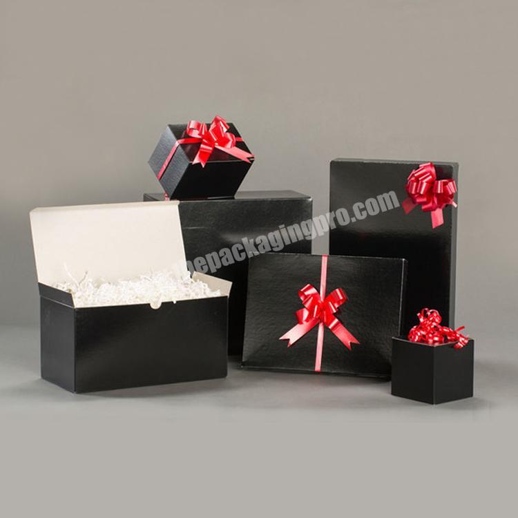 Small custom paper package box with logo
